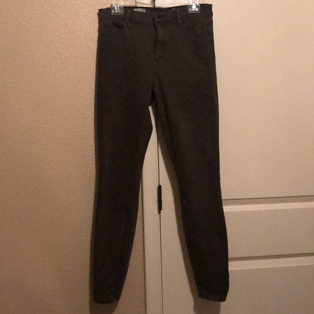 Army green jeans